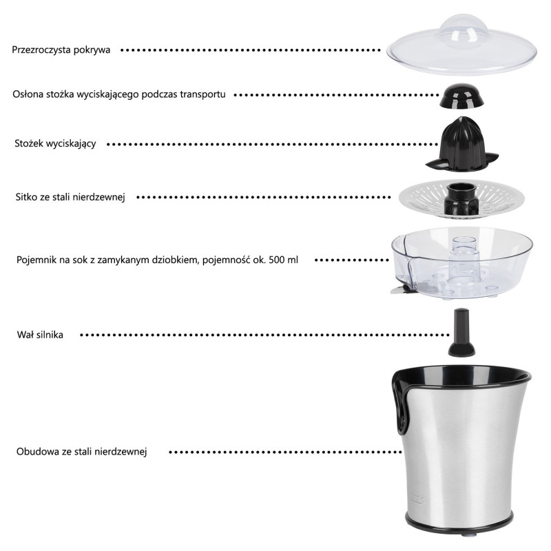 Wyciskarka PROFI COOK PC-ZP 1018