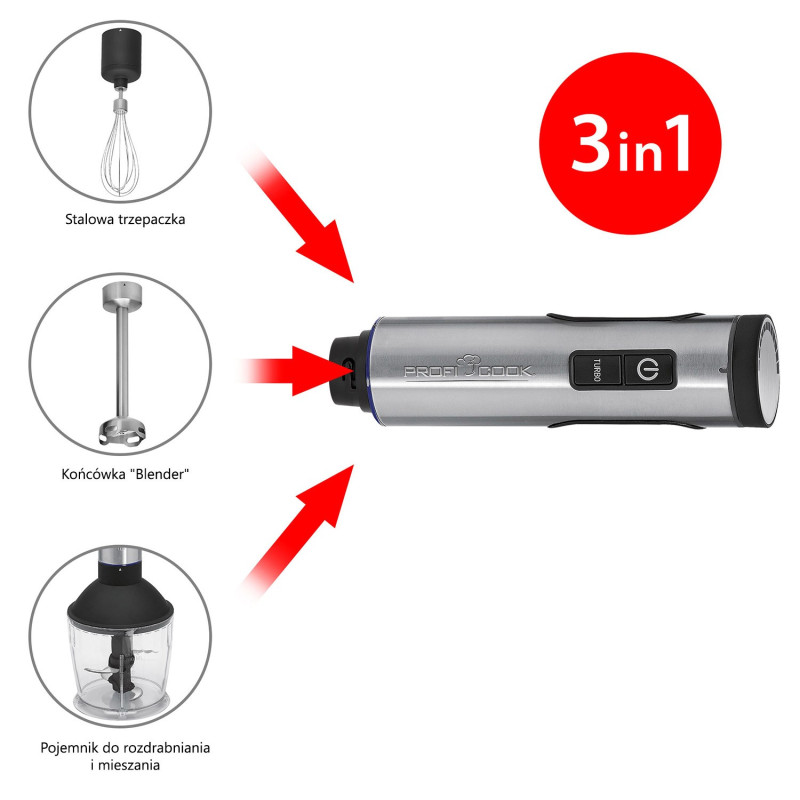 Blender 3w1 ProfiCook PC-SMS 1095