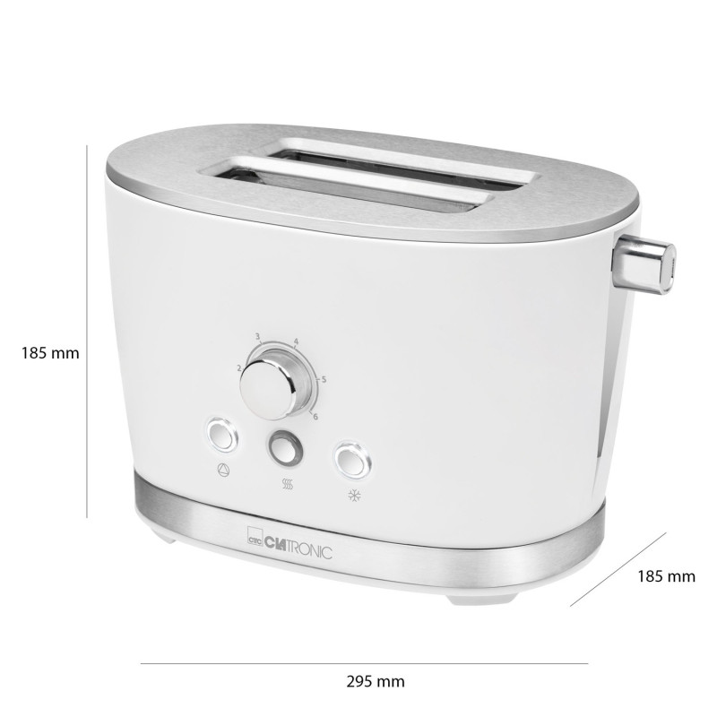 Toster Clatronic TA 3690 (biały)