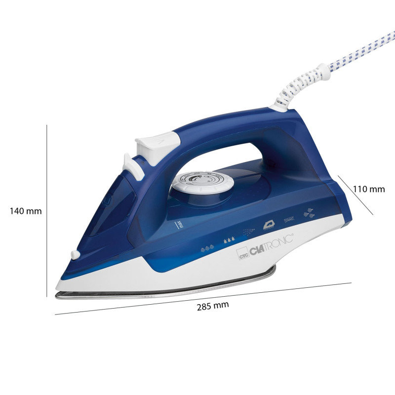 Żelazko parowe 2200W Clatronic DB 3704 Żelazko parowe 2200W Clatronic DB 3704