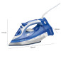 Bezprzewodowe żelazko ceramiczne 2400W Clatronic DB 3706 Bezprzewodowe żelazko ceramiczne 2400W Clatronic DB 3706