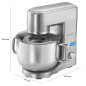 Robot kuchenny ProfiCook PC-KM 1096 10 litrów (srebrny)