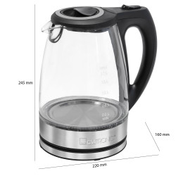 Szklany czajnik Clatronic WKS 3744 G