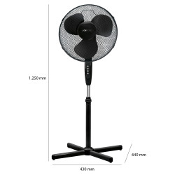 Wentylator stojący Clatronic VL 3603 S (Ø40cm, wys.125cm)