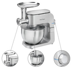 Robot kuchenny planetarny i maszynka do mięsa 2w1  ProfiCook PC- KM 1151