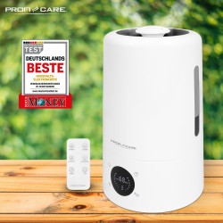 Ultradźwiękowy nawilżacz powietrza ProfiCare PC-LB 3077