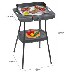 Stojący grill elektryczny Bomann BQS 2244 CB