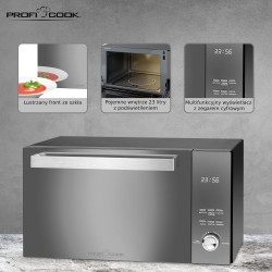 Kuchenka mikrofalowa, mikrofala z grillem ProfiCook PC-MWG1204