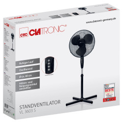 Wentylator stojący Clatronic VL 3603 S (Ø40cm, wys.125cm)