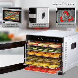 Suszarka do warzyw, grzybów, owoców , dehydrator ProfiCook PC-DR 1218