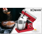 Robot kuchenny mikser planetarny Bomann KM 398 CB czerwony Robot kuchenny mikser planetarny Bomann KM 398 CB czerwony