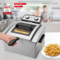 Frytownica olejowa 4 litry z 2 koszami ProfiCook PC-FR 1038