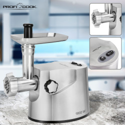 Maszynka do mięsa aluminium ProfiCook PC-FW 1172