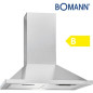 Okap kominowy kuchenny  60 cm pochłaniacz Bomann DU 652.1 Inox