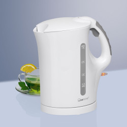 Czajnik elektryczny bezprzewodowy 1L Clatronic WK 3462 (biały)