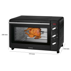 Piekarnik elektryczny, wolnostojący, wielofunkcyjny Bomann MBG 6023 CB