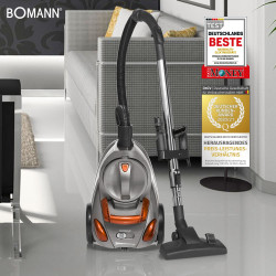 Energooszczędny odkurzacz bezworkowy Bomann BS 9018 CB N