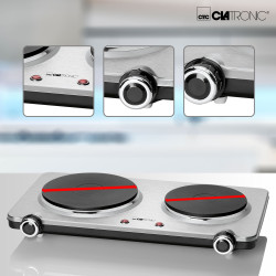 Kuchenka elektryczna 2-płytowa Clatronic DKP 3668 E