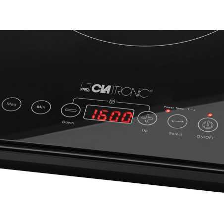 Płyta indukcyjna elektryczna jednopalnikowa Clatronic EKI 3569 Outlet *