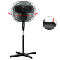 Wentylator stojący wiatrak podłogowy Clatronic VL 3603 S (Ø40cm, wys.125cm) Outlet * Wentylator stojący wiatrak podłogowy Clatronic VL 3603 S (Ø40cm, wys.125cm) Outlet *