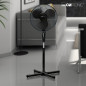 Wentylator stojący wiatrak podłogowy Clatronic VL 3603 S (Ø40cm, wys.125cm) Outlet * Wentylator stojący wiatrak podłogowy Clatronic VL 3603 S (Ø40cm, wys.125cm) Outlet *