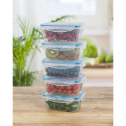 Pojemniki do przechowywania żywności 5x 1000 ml Classbach C-FHD 4007 K