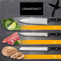 Zestaw noży 14 elementów Classbach C-MBS 4019