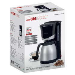 Ekspres przelewowy z termosem Clatronic KA 3327 (czarny)