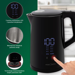 Czajnik elektryczny 1.7L ProfiCook PC-WKS 1243