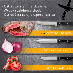 Zestaw noży 14 elementów Classbach C-MBS 4019