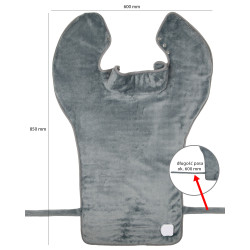 Kamizelka rozgrzewająca, ocieplacz karku, barków oraz pleców ProfiCare PC-RNH 3107
