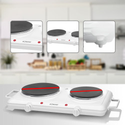 Kuchenka elektryczna dwupłytowa Bomann DKP 5028 CB