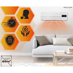 Termowentylator naścienny ProfiCare PC-HL 3116