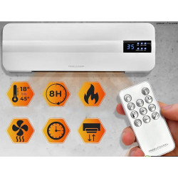 Termowentylator naścienny ProfiCare PC-HL 3116