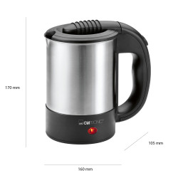 Czajnik elektryczny podróżny 0,5L BPA FREE Clatronic WKR 3624 Outlet *