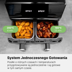 Frytkownica beztłuszczowa 8 litrów Clatronic FR 3804 H