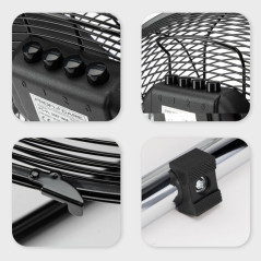 Wentylator cyrkulator powietrza ProfiCare PC-VL 3067 WM Ø 50cm (czarny)