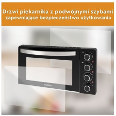 Piekarnik elektryczny z kuchenką elektryczną Bomann KK 6059 CB