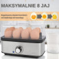 Jajowar na 8 jaj i omlety ProfiCook PC-EK 1275