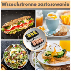 Jajowar na 8 jaj i omlety ProfiCook PC-EK 1275