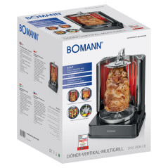 Pionowy Doner Kebab multigrill elektryczny Bomann DVG 3006
