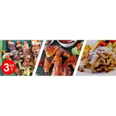Pionowy Doner Kebab multigrill elektryczny Bomann DVG 3006