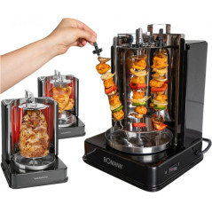 Pionowy Doner Kebab multigrill elektryczny Bomann DVG 3006