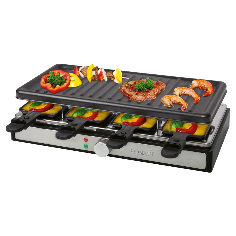 Elektryczny grill raclette Bomann RG 6039 CB W Elektryczny grill raclette Bomann RG 6039 CB W