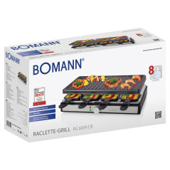 Elektryczny grill raclette Bomann RG 6039 CB W