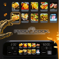 Air fryer frytkownica beztłuszczowa 8 litrów ProfiCook PC-FR 1287 H