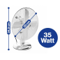 Wentylator biurkowy ProfiCare PC-VL 3063 M (chrom)