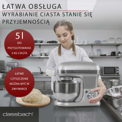 Profesjonalny robot kuchenny planetarny Classbach C-KM 4004 W + waga