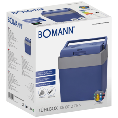 Energooszczędna przenośna lodówka turystyczna Bomann KB 6012 CB