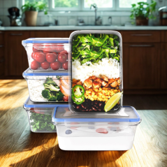 Pojemniki do przechowywania żywności 5x 1000 ml Classbach C-FHD 4007 K